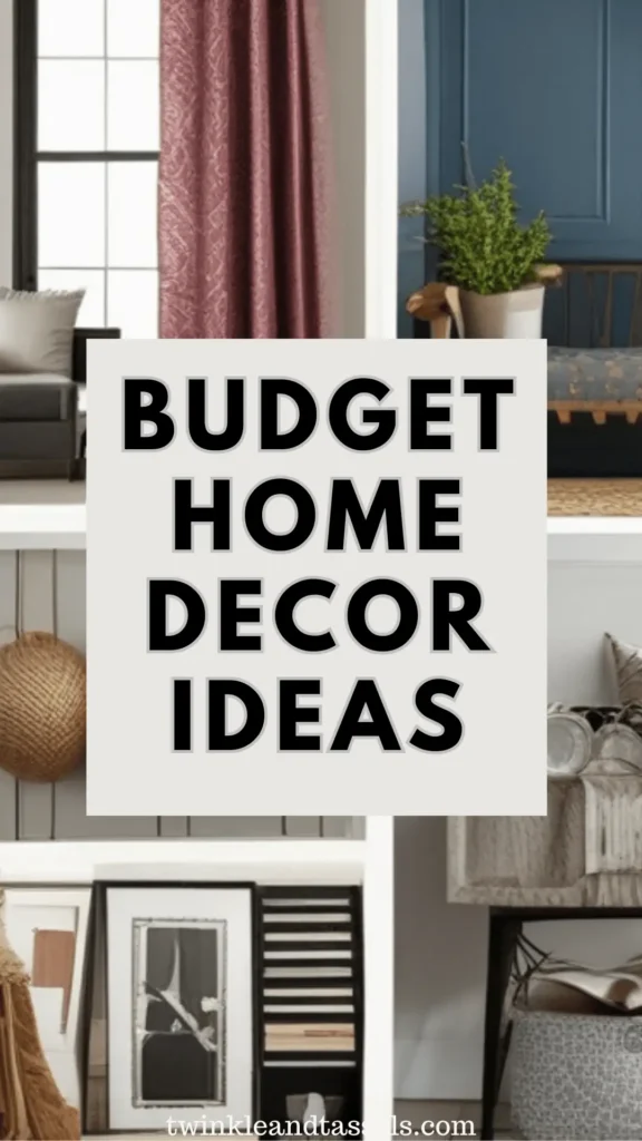 home decor ideas on budget