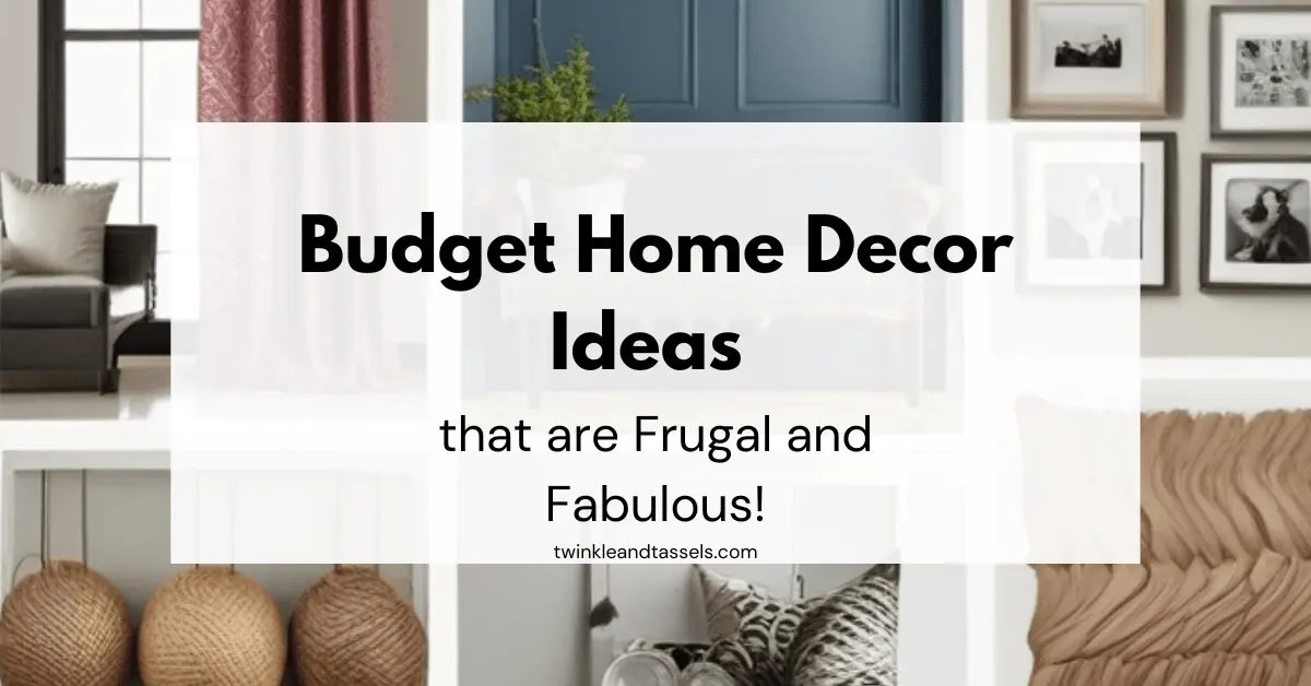 budget home decor ideas