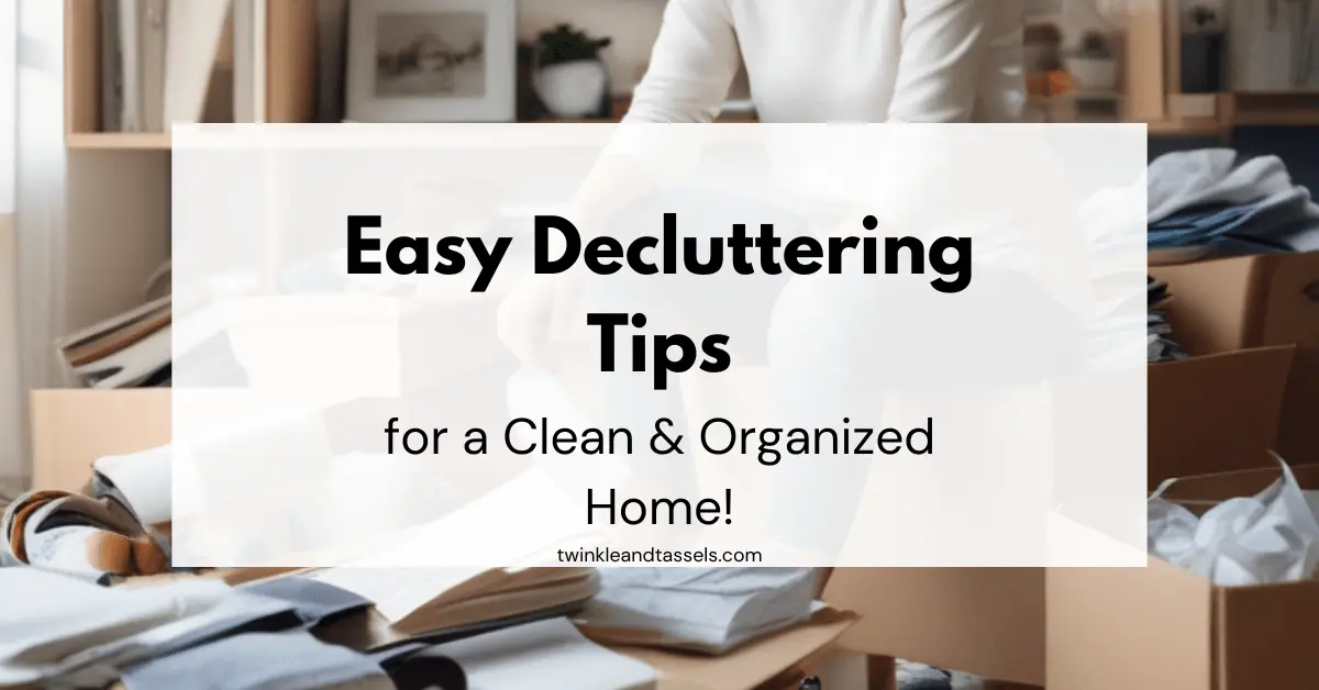 easy decluttering tips