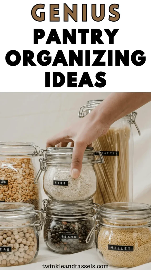 genius pantry organizing ideas