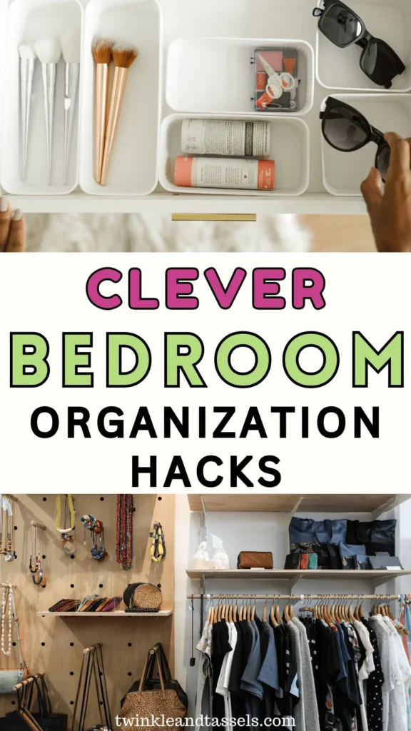 small bedroom organization ideas