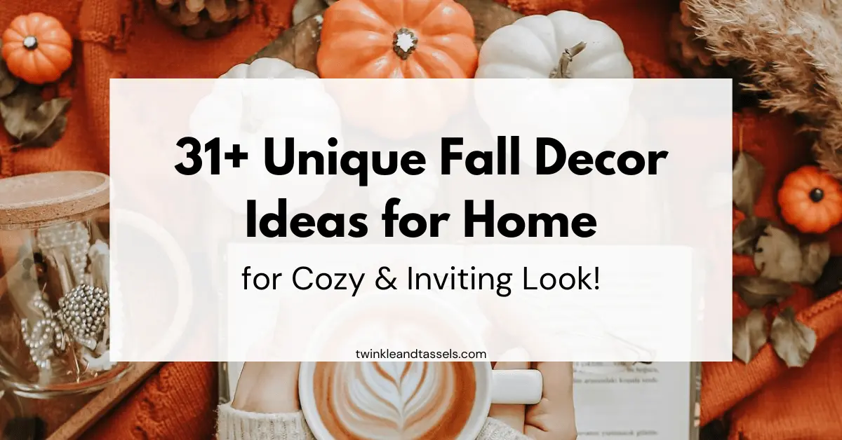 fall decor ideas for home