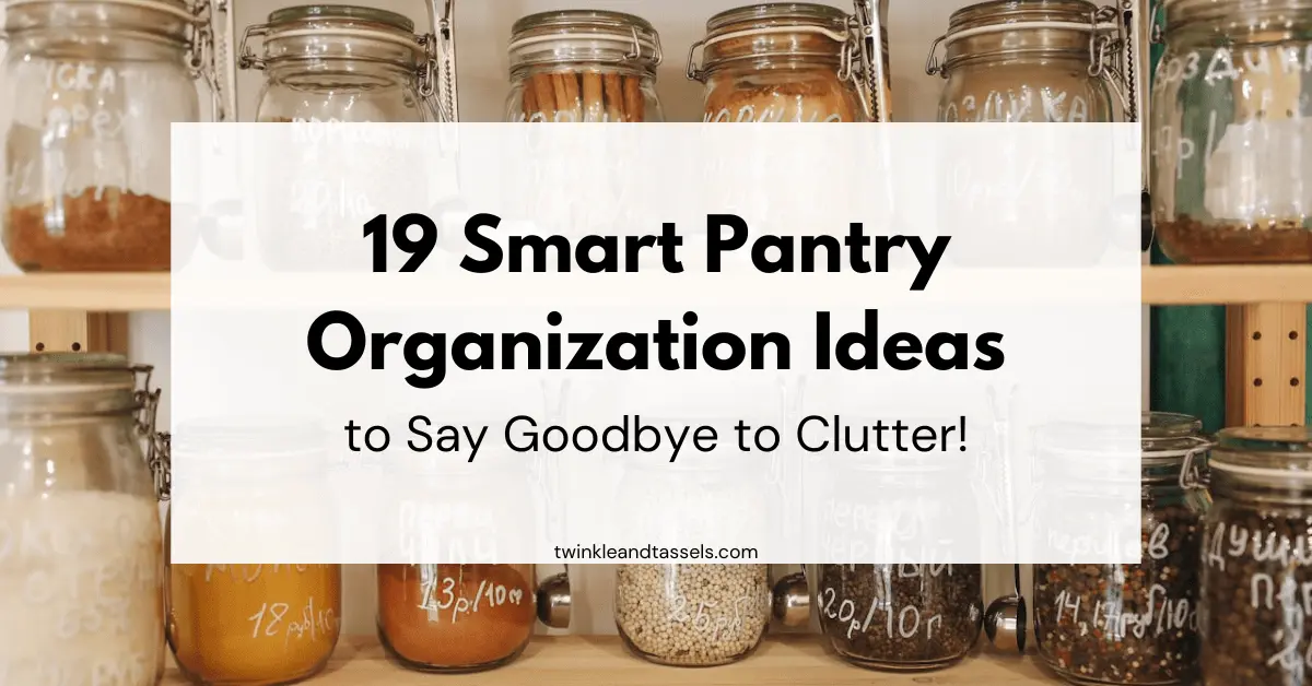 pantry organization ideas