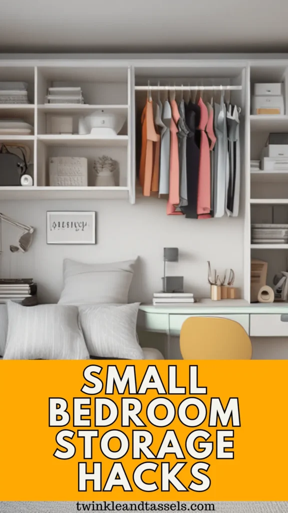 bedroom storage hacks