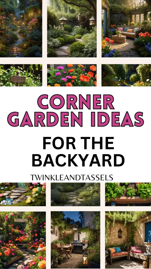 corner garden ideas for backyard
