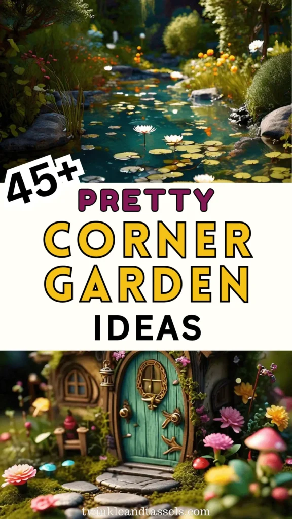 beautiful corner garden ideas