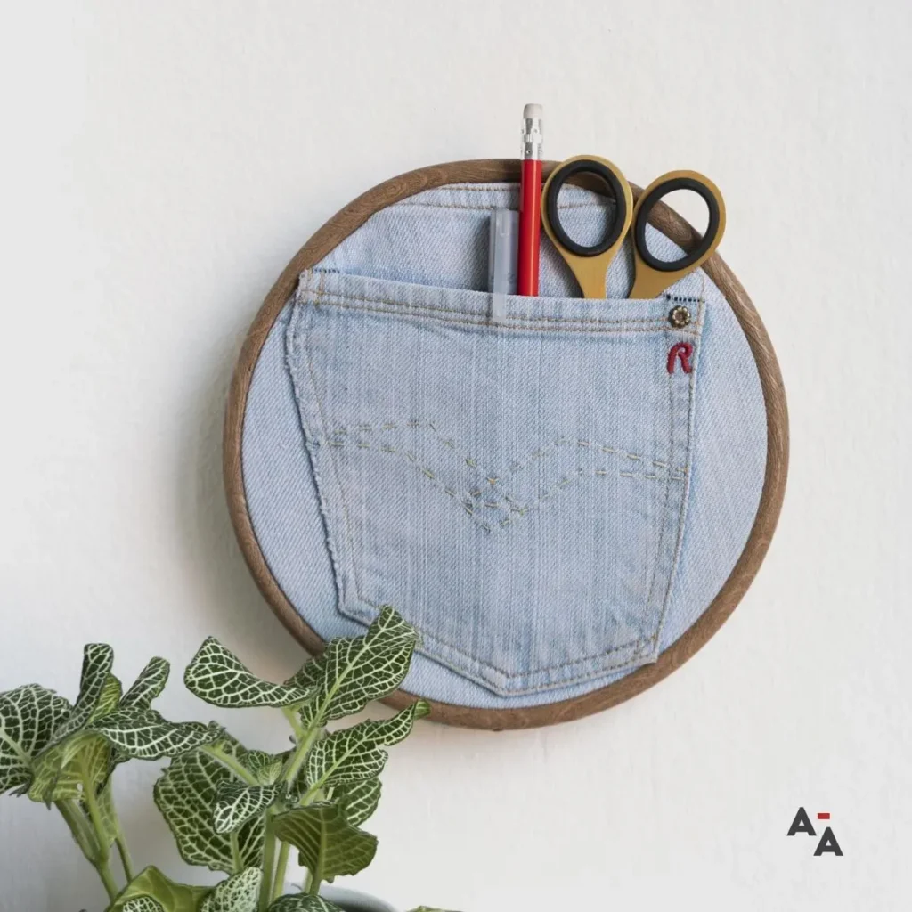Denim Pocket Organizer source @real ta daan