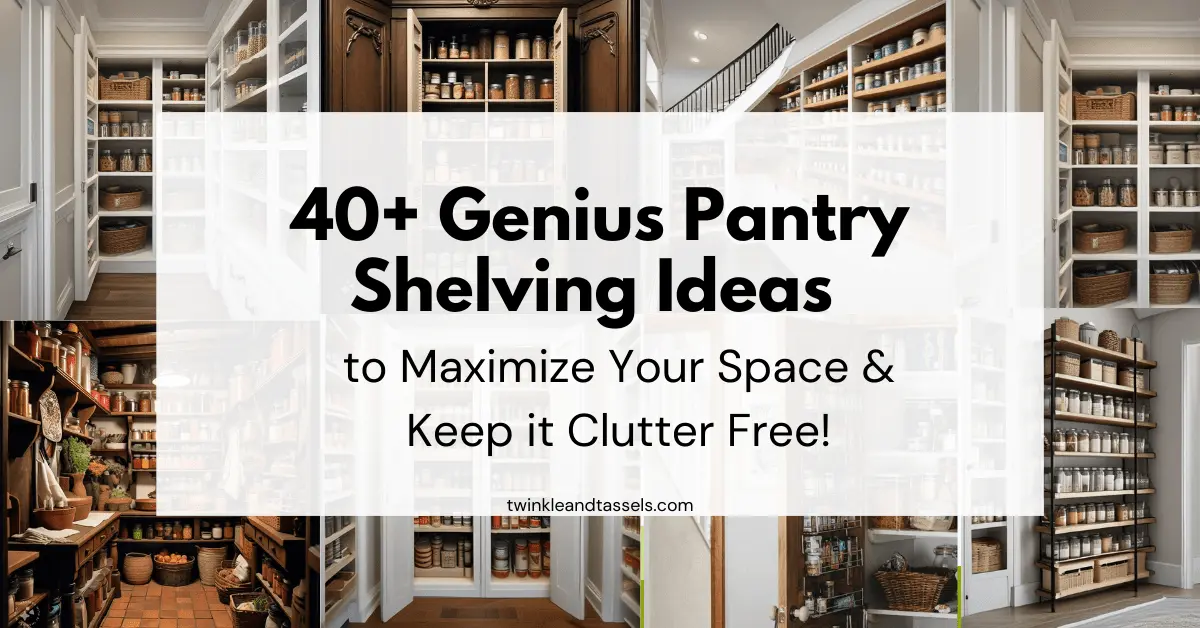 Pantry shelving ideas