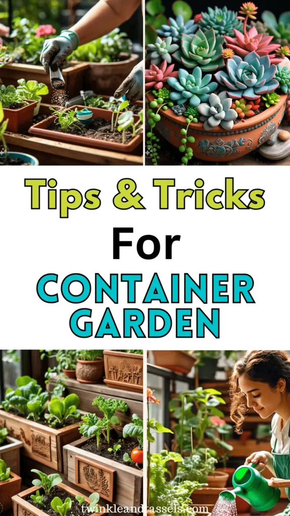 container gardening tips