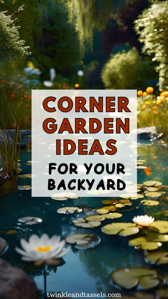 corner garden diy