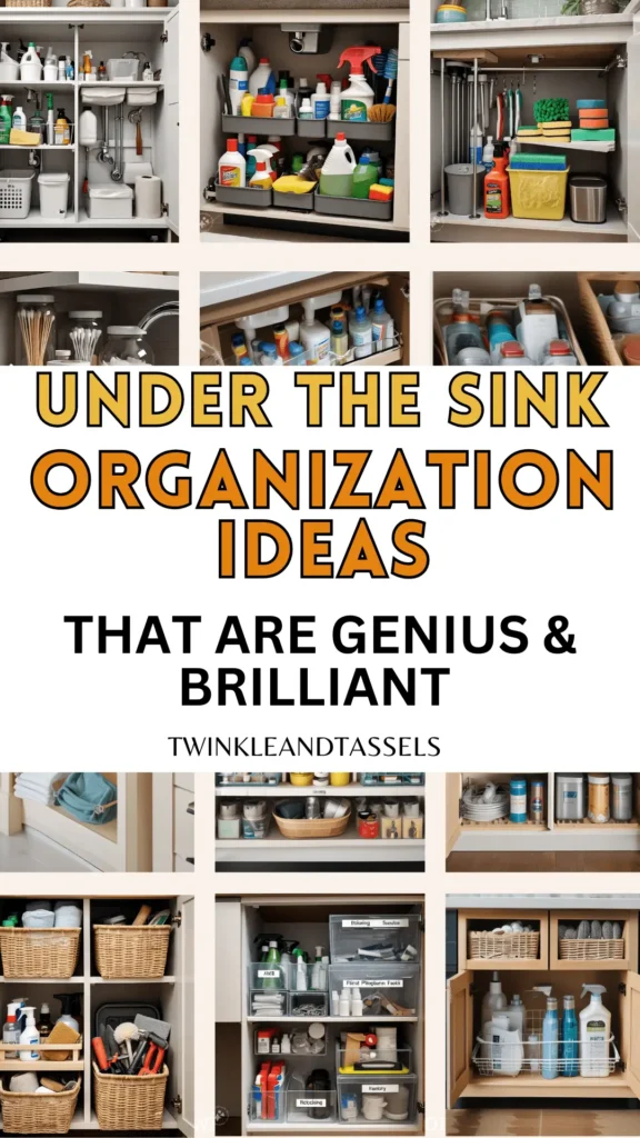 under the sink organization ideas