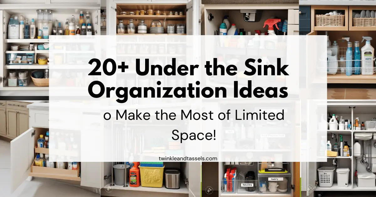 under the sink organization ideas and hacks