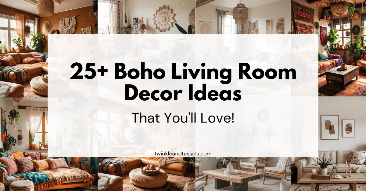 boho living room decor ideas