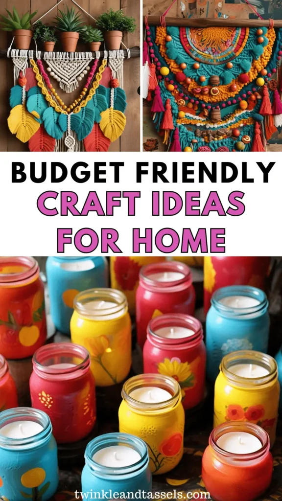 budget home decor crafts