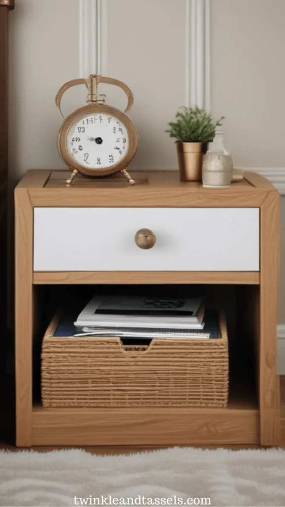 bedside organization ideas