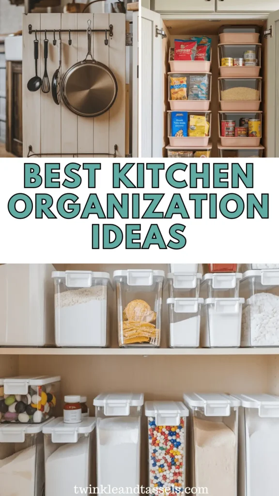 best kitchen cabinet organization ideas