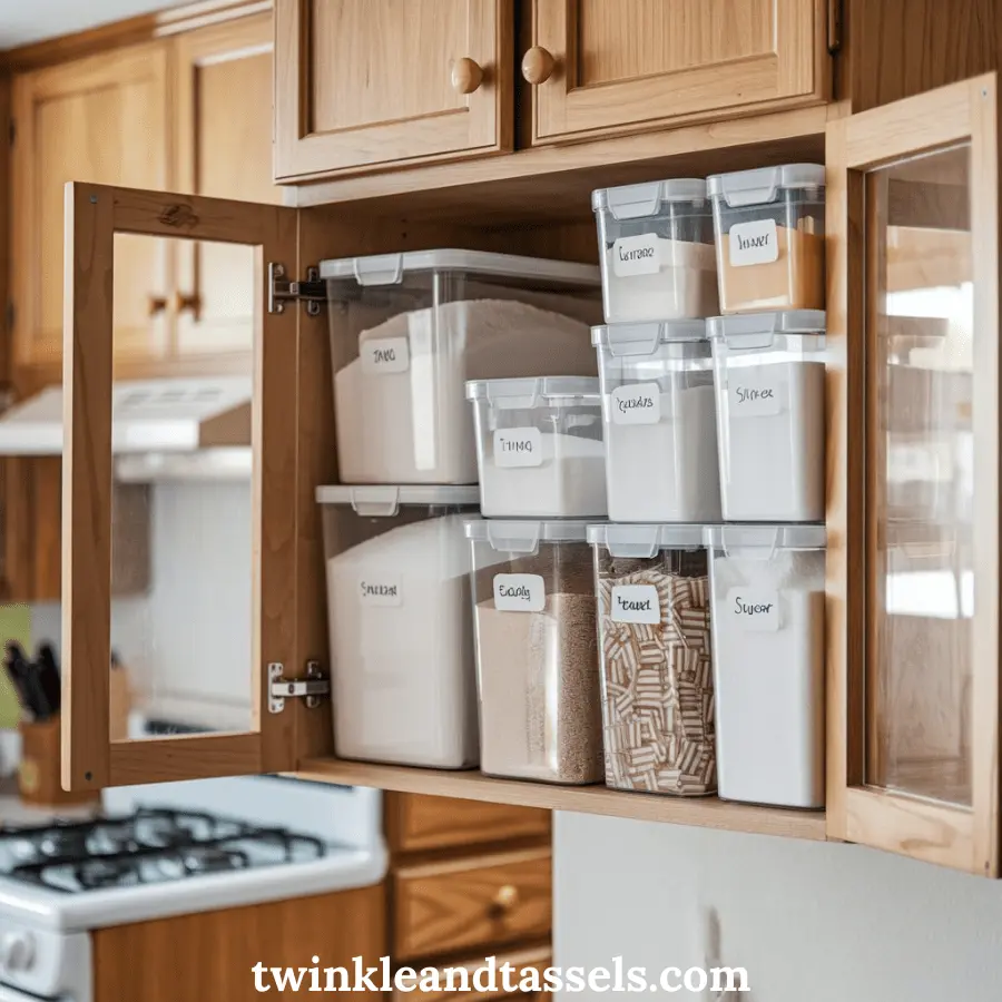 clear containers