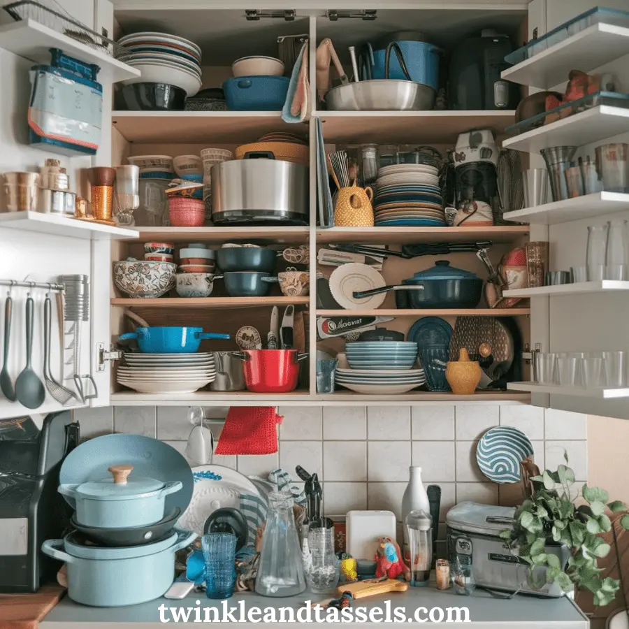 declutter kitchen cabinets