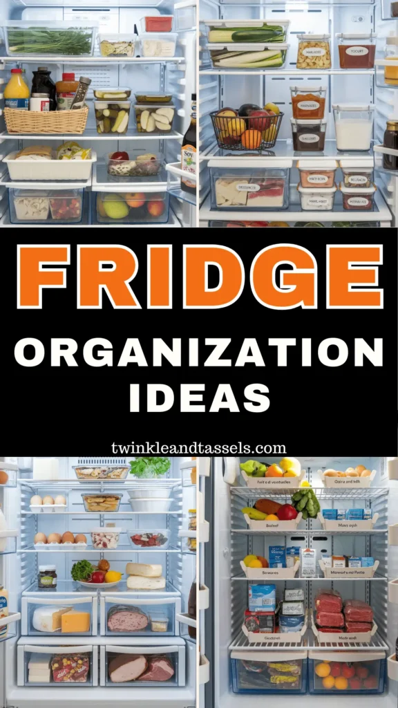 genius fridge organization ideas