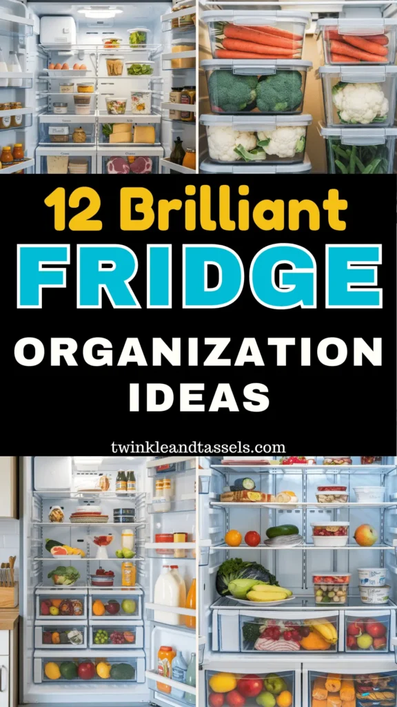 how to organize fridge