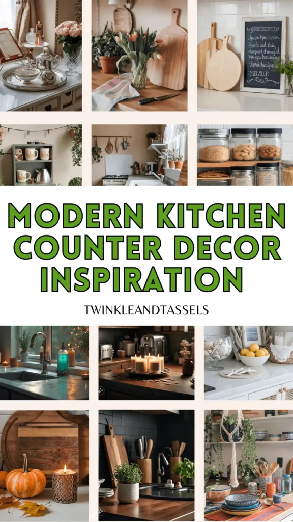 kitchen counter decor ideas