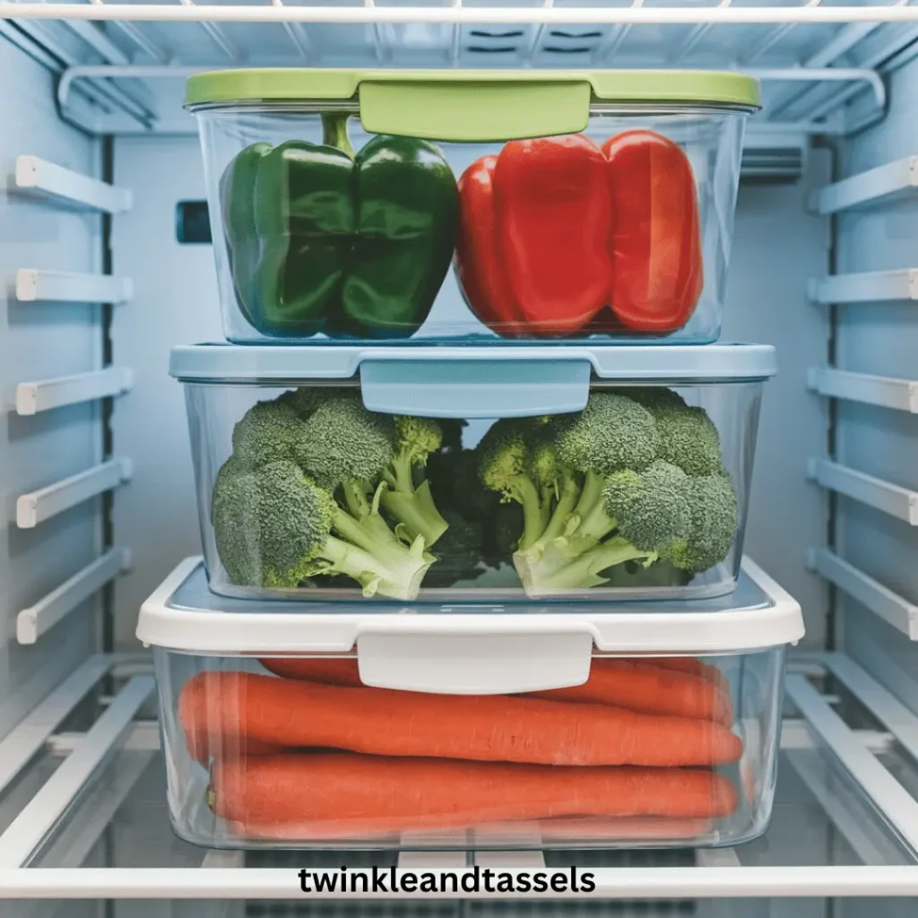 organizing fridge