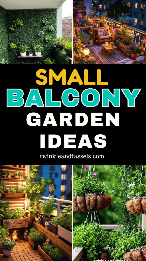 small balcony garden ideas