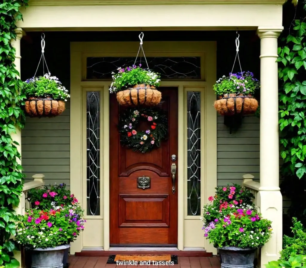 hanging baskets