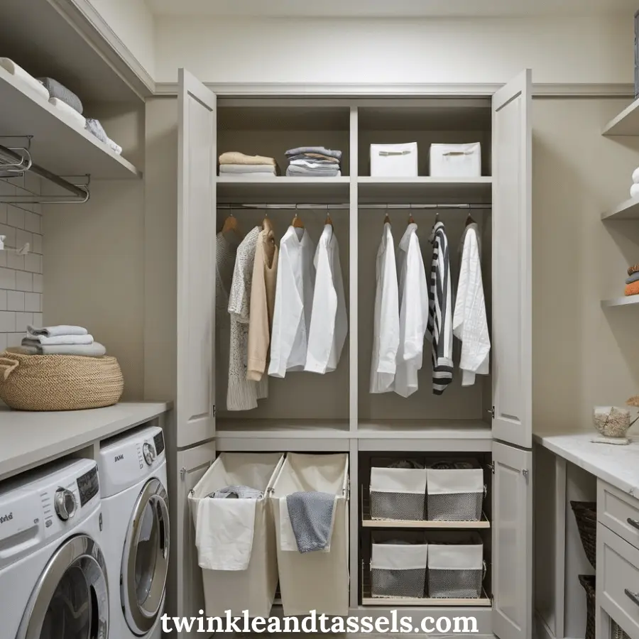 small laundry closet ideas