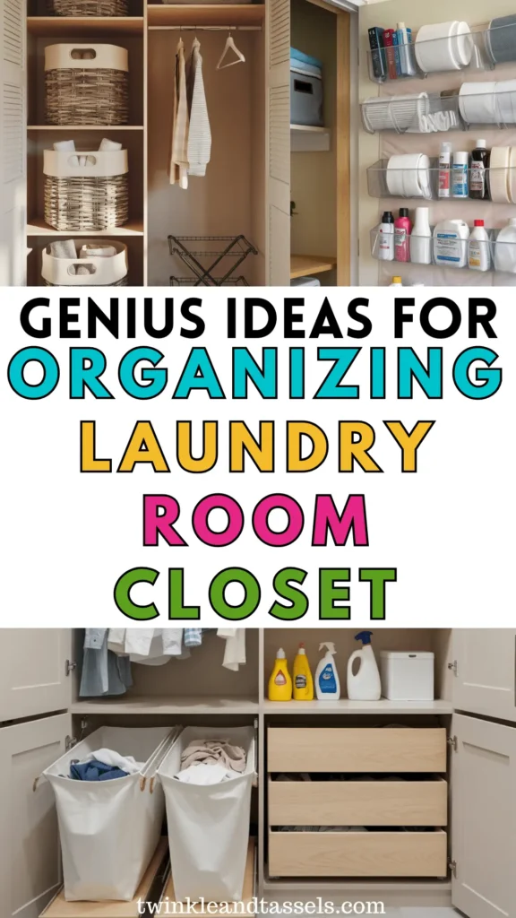 laundry closet organization ideas