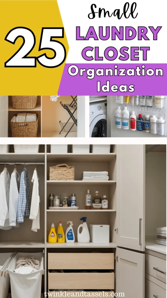 small laundry closet ideas