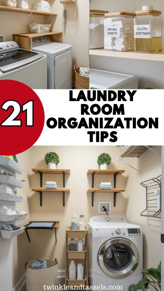 laundry room organization