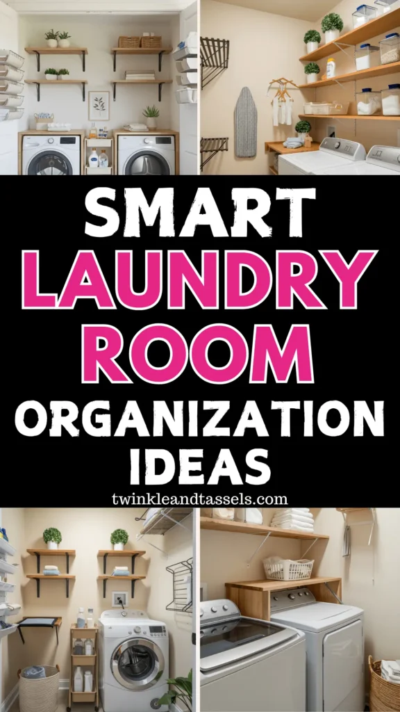 laundry room organization
