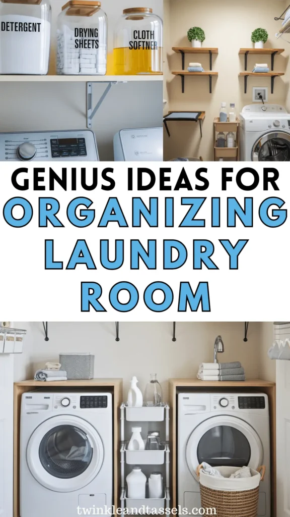 laundry room organization