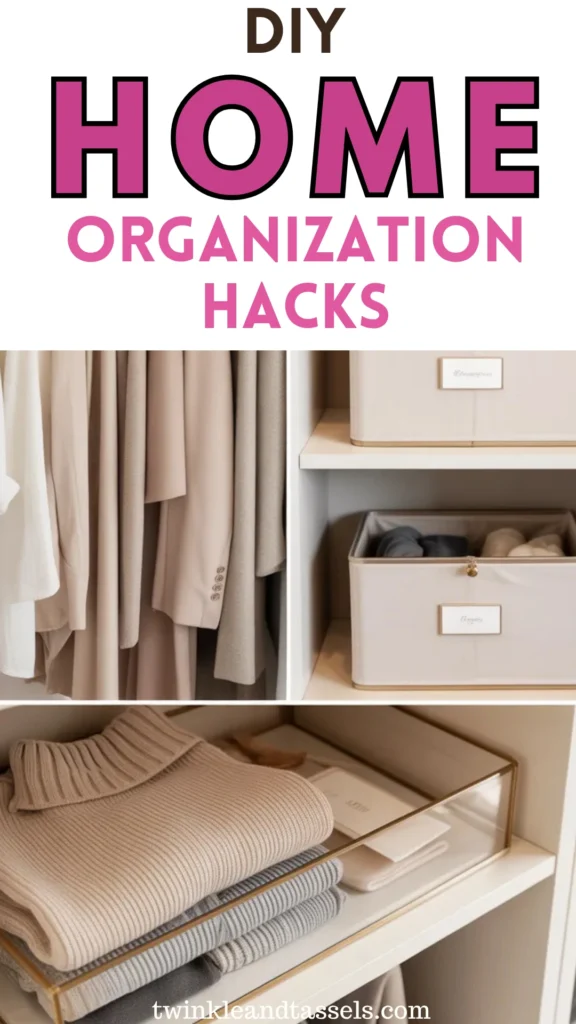 home organization hacks