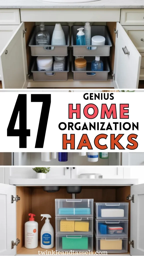home organization hacks