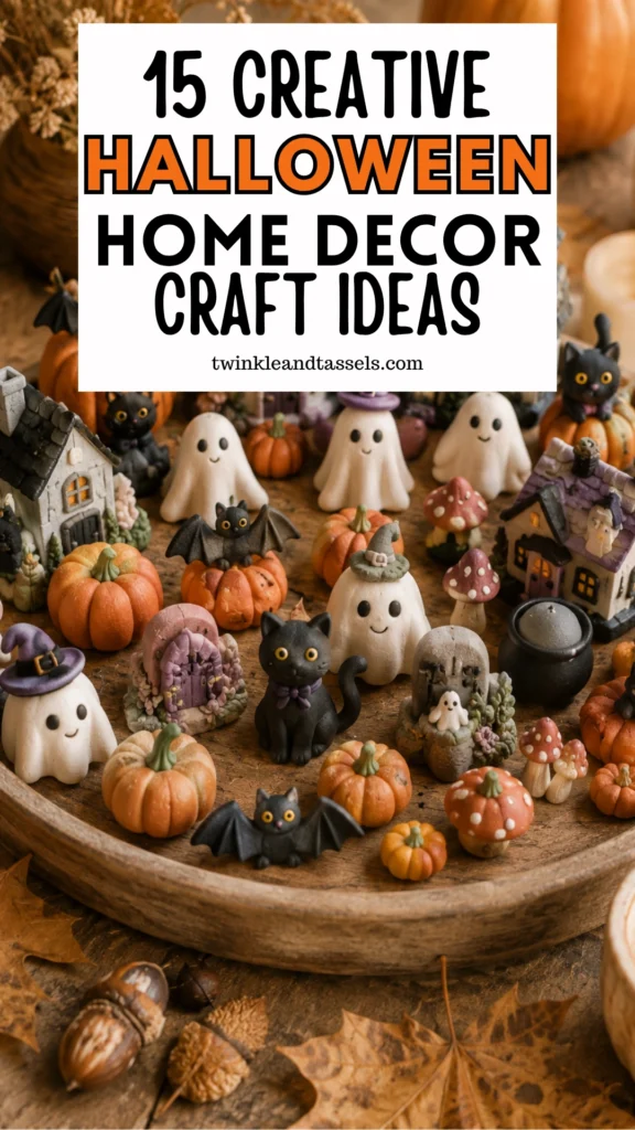 Halloween crafts for home decor