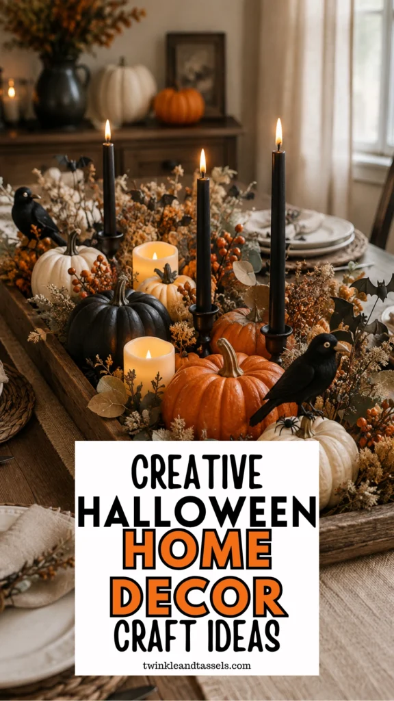Halloween crafts for home decor