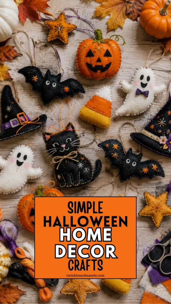 Halloween crafts for home decor