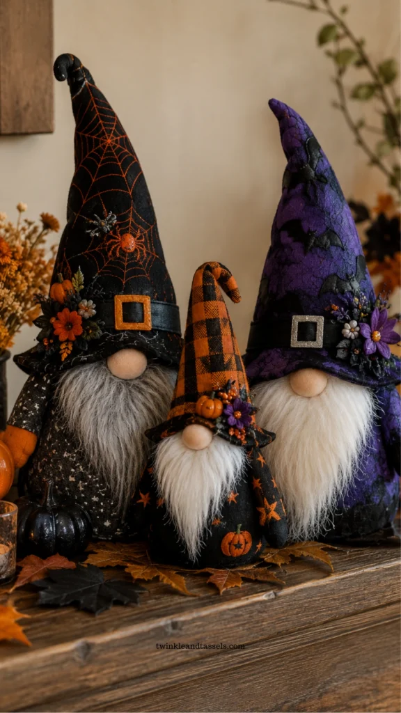 Halloween gnome decoration