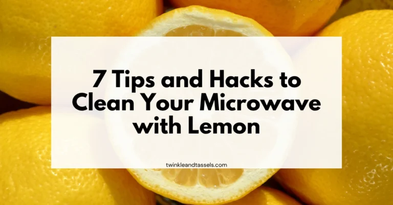 CLEAN MICROWAVE with lemon