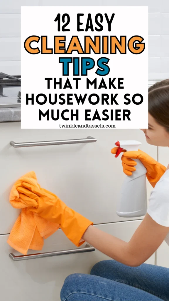home cleaning hacks and tips