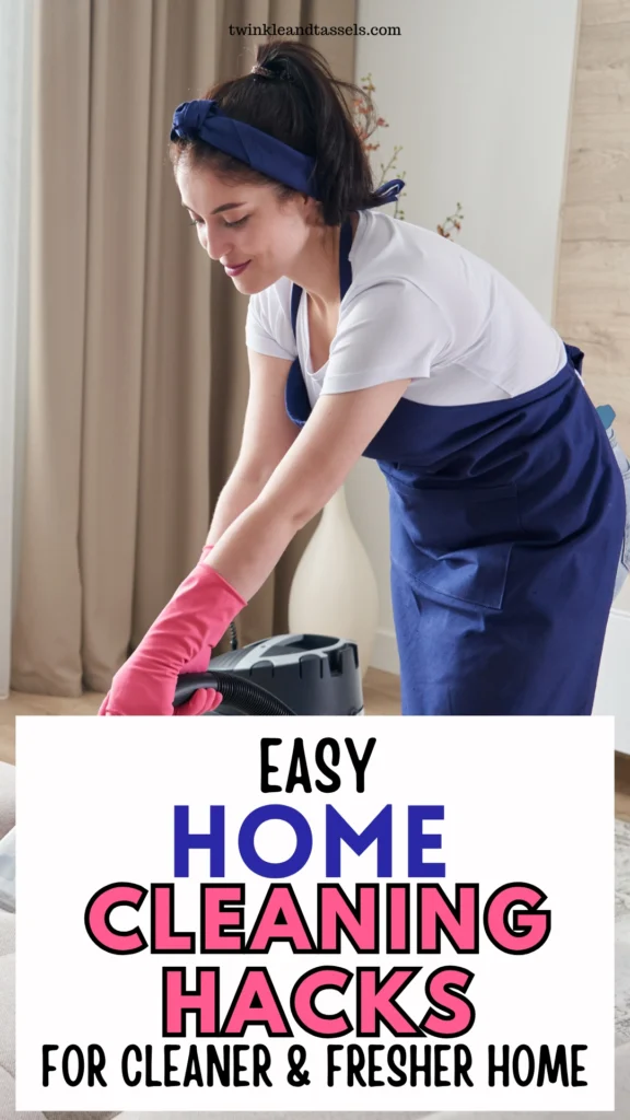 home cleaning hacks and tips