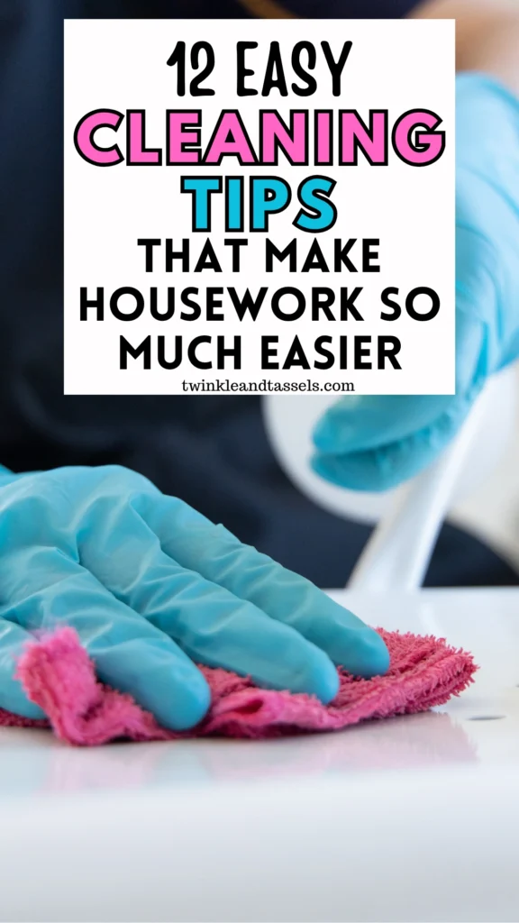 home cleaning hacks and tips