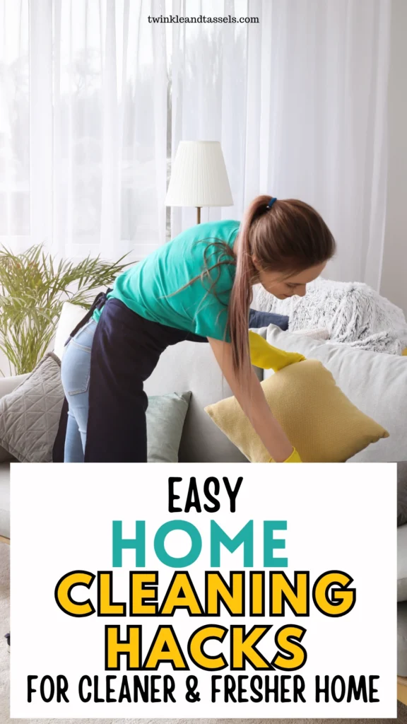 home cleaning hacks and tips