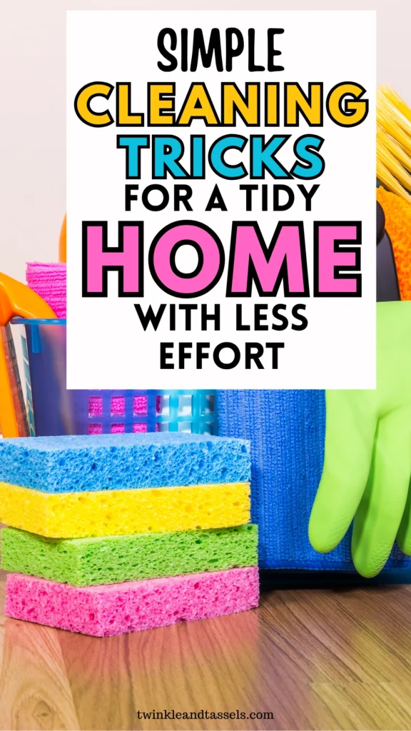 home cleaning hacks and tips