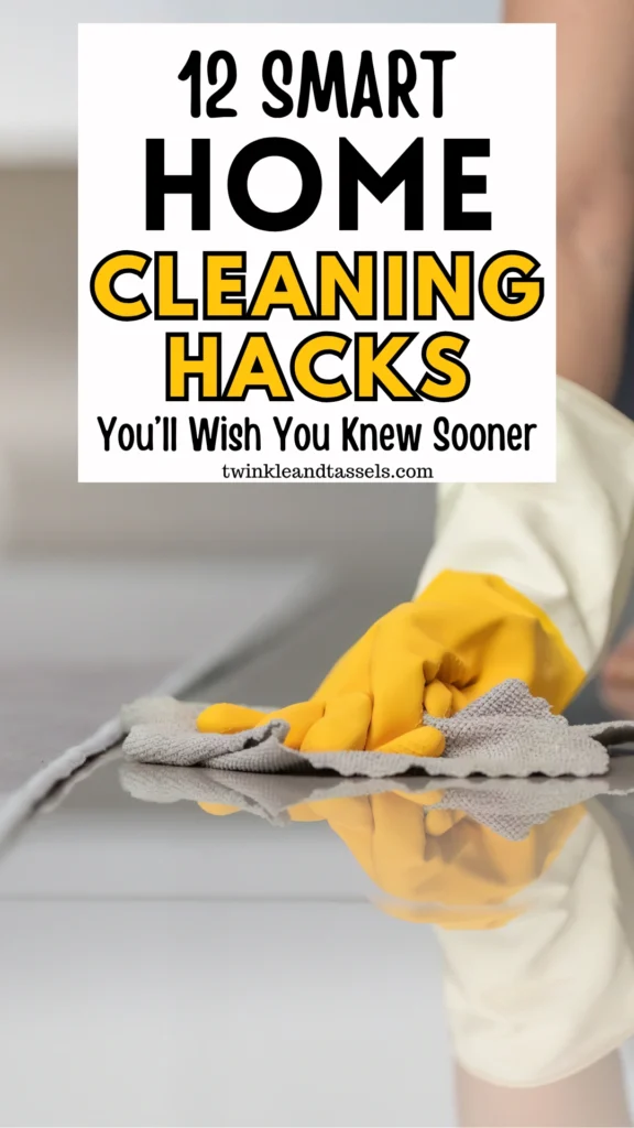 home cleaning hacks and tips