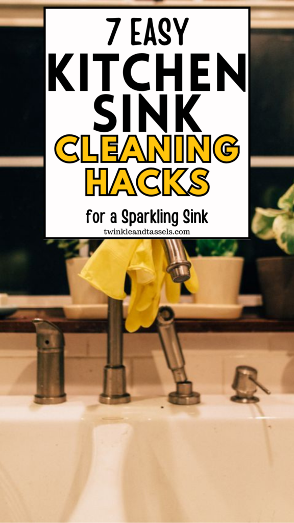 KITCHEN SINK CLEANING HACKS