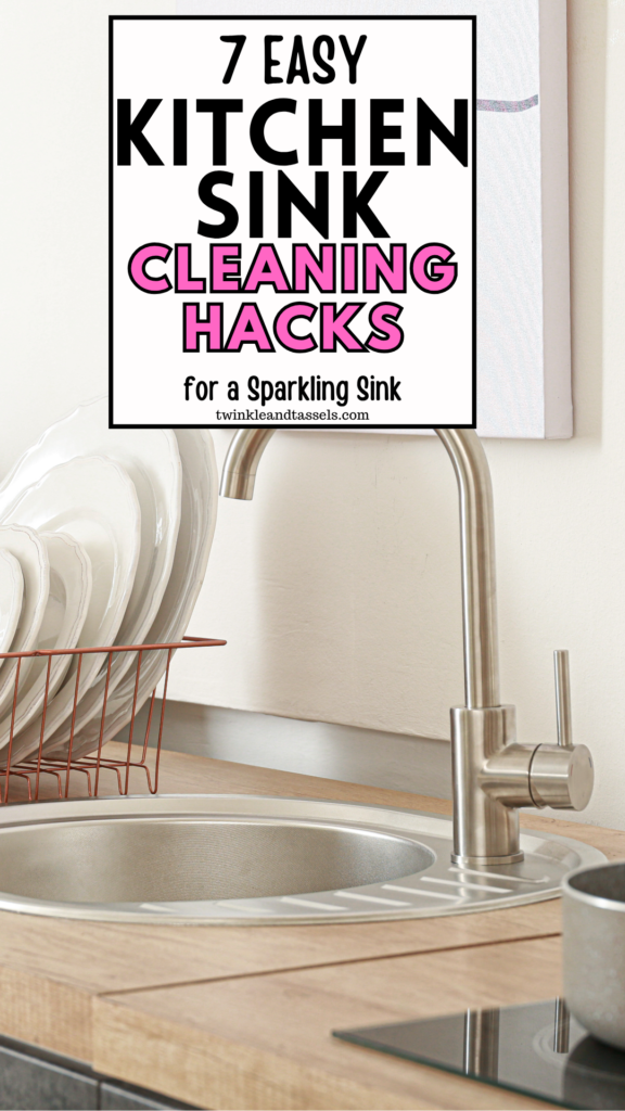 KITCHEN SINK CLEANING HACKS