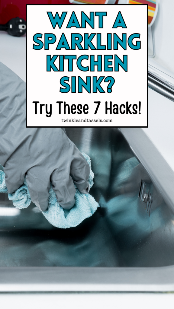 KITCHEN SINK CLEANING HACKS